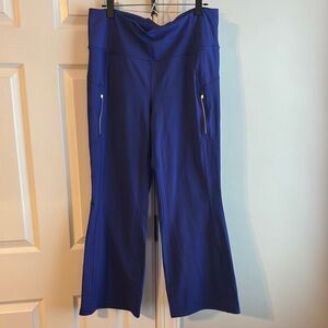Athleta Ranier Electric Blue Bootcut Pants